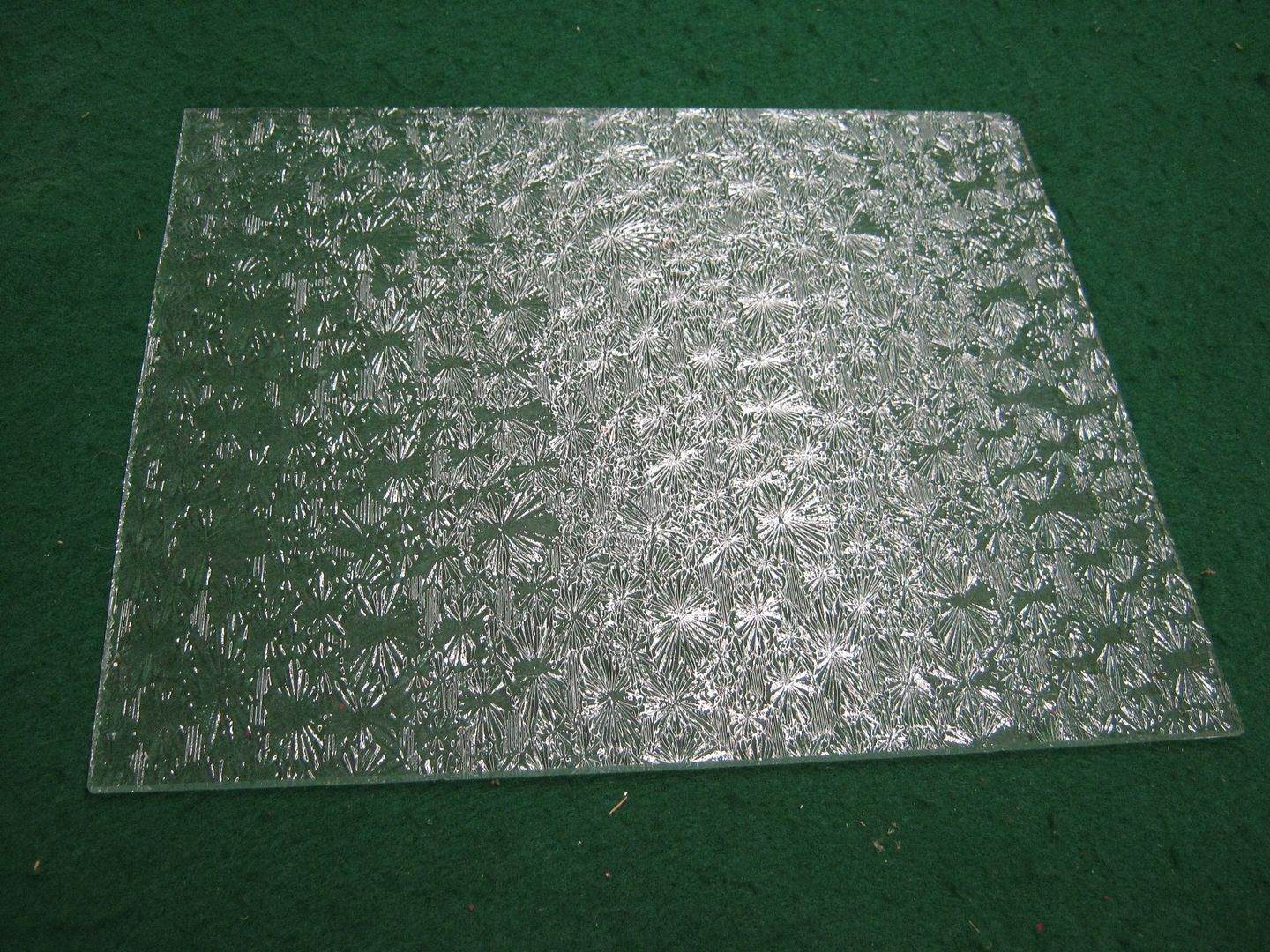 Vintage Florentine Privacy Glass 10" x 12" 259613 New York Salvage